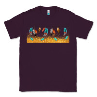 Plum native American feathers Classic Tee - TumblerDesignByShophia
