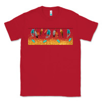 Red native American feathers Classic Tee - TumblerDesignByShophia