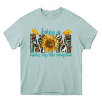 Arona Being a Mom Makes My Life Complete Heavy Core Tee - texasbilliewilder