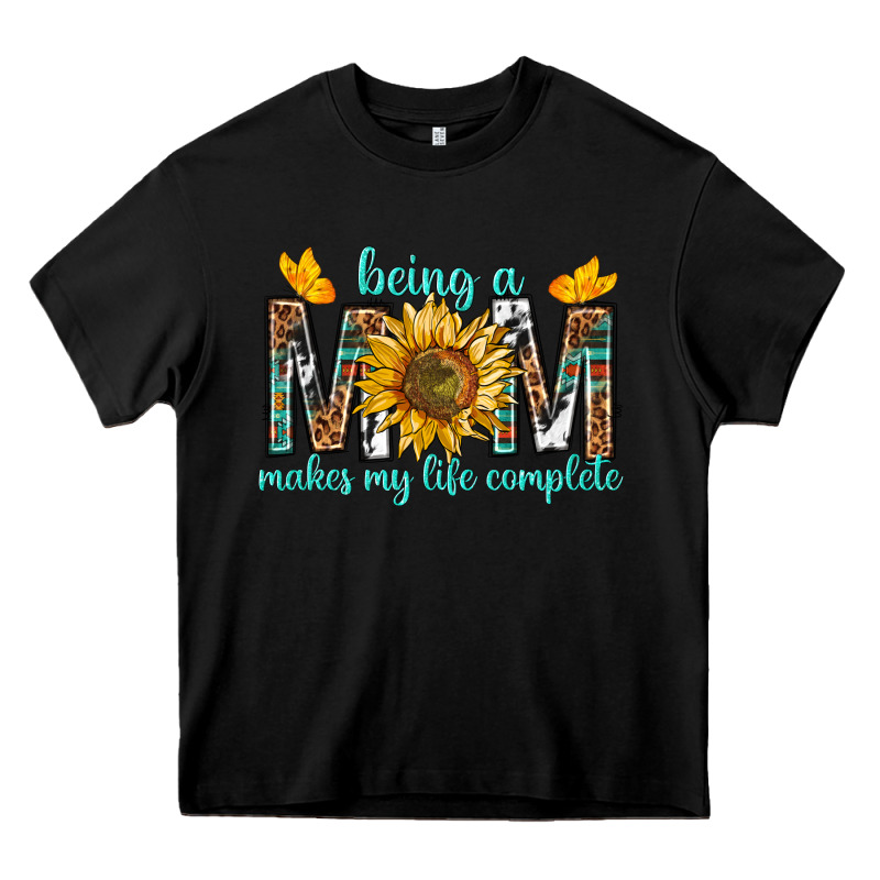 Being A Mom Makes My Life Complete Heavy Core Tee by texasbilliewilder | Teevron