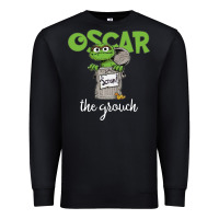 Black oscar the grouch Premium Sweatshirt - maiPhamDesign