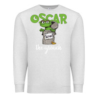Oatmeal Heather oscar the grouch Premium Sweatshirt - maiPhamDesign