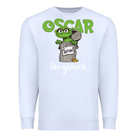 White oscar the grouch Premium Sweatshirt - maiPhamDesign