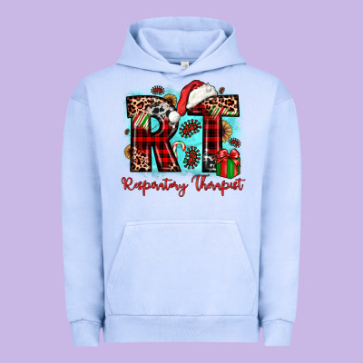Christmas Rt Respiratory Therapist Urban Hoodie Designed By Jahusdesignshop