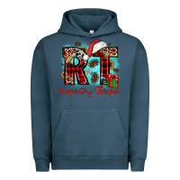 Pigment Midnight Navy christmas rt respiratory therapist Urban Hoodie - JahusDesignShop
