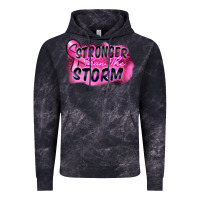 Cloud Black Stronger than the storm Vintage Hoodie - FaDigitalArtStudio