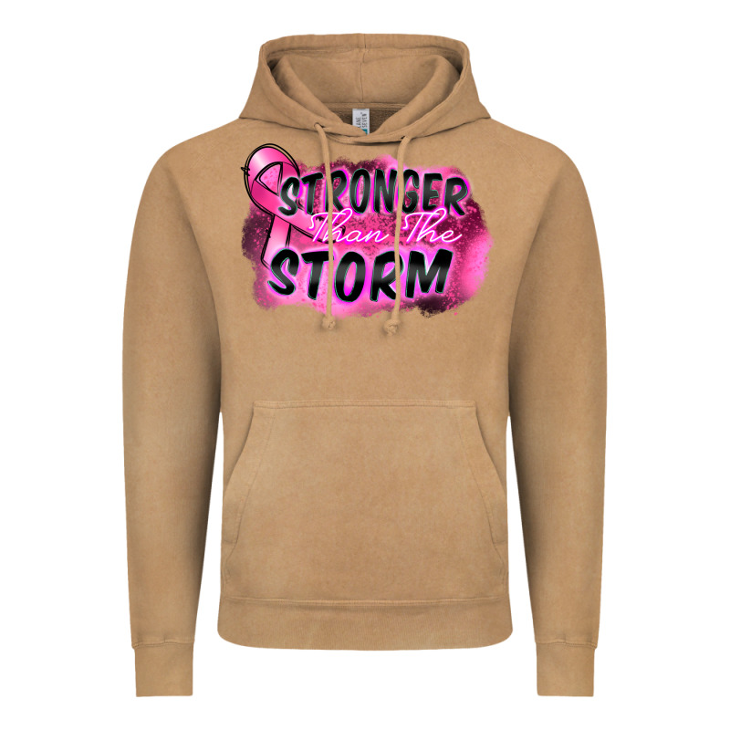 Stronger Than The Storm Vintage Hoodie by FaDigitalArtStudio | Teevron