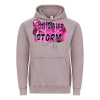 Vintage Zinc Stronger than the storm Vintage Hoodie - FaDigitalArtStudio