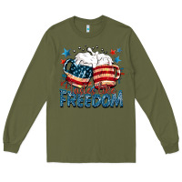 Army Green Tastes like freedom Long Sleeve Tee - FaDigitalArtStudio