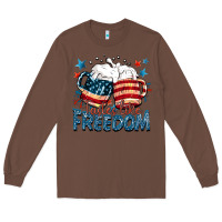 Chestnut Tastes like freedom Long Sleeve Tee - FaDigitalArtStudio
