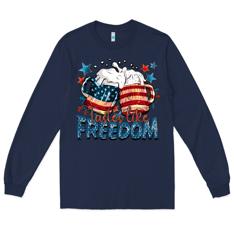 Tastes Like Freedom Long Sleeve Tee by FaDigitalArtStudio | Teevron