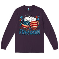 Plum Tastes like freedom Long Sleeve Tee - FaDigitalArtStudio