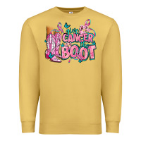 Antique Gold give the cancer boot Premium Sweatshirt - AdoDesignShop