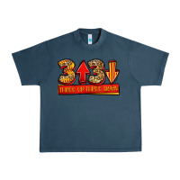 Midnight Navy three up three down softball Urban Heavy Tee - Jasminsmagicworld