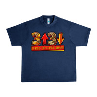 Navy three up three down softball Urban Heavy Tee - Jasminsmagicworld