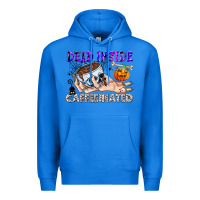 True Royal Dead Inside Caffeinated Premium Hoodie - CowhideDigitalArt