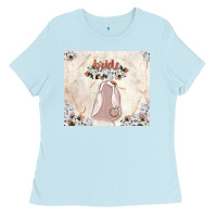 Baby Blue bride tumbler Ladies Tee - TumblerDesignByShophia