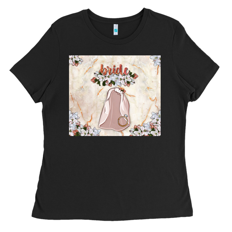 Bride Tumbler Ladies Tee by TumblerDesignByShophia | Teevron