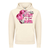 Vintage Artic her fight is our fight Breast cancer awareness Vintage Hoodie - FaDigitalArtStudio