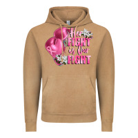 Vintage Camel her fight is our fight Breast cancer awareness Vintage Hoodie - FaDigitalArtStudio