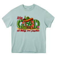 Arona With God All Things Are Possible Mexico Heavy Core Tee - texasbilliewilder