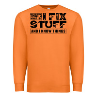 Carrot that's what i do i fix stuff and i know things funny Premium Sweatshirt - maiPhamDesign