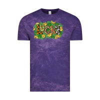 Cloud Purple Western lucky St. Patrick's Day Vintage Tee - CowGirlArtShop