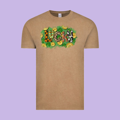Western Lucky St. Patrick's Day Vintage Tee Designed By Cowgirlartshop