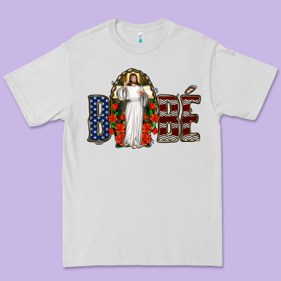Bebe Jesus Christ Premium Tee Designed By Jasminsmagicworld