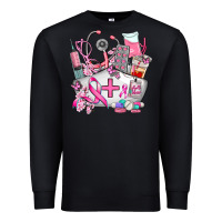 Black nurse cancer Premium Sweatshirt - AdoDesignShop