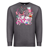 Charcoal Heather nurse cancer Premium Sweatshirt - AdoDesignShop