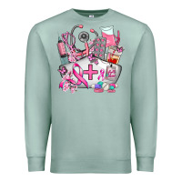 Seafoam nurse cancer Premium Sweatshirt - AdoDesignShop
