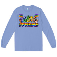 Colony Blue lgbtq friendly pride Long Sleeve Tee - FaDigitalArtStudio