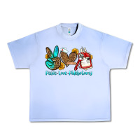 Grape Ice peace love phlebotomy Urban Heavy Tee - OliviaCreatesArt
