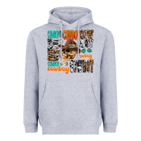 Heather Grey cowboy Heavyweight Hoodie - AdoDesignShop