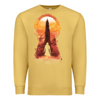 Antique Gold Retro Animation  Novel Art Characters Poster Premium Sweatshirt - maiPhamDesign