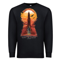 Black Retro Animation  Novel Art Characters Poster Premium Sweatshirt - maiPhamDesign