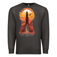 Smoke Retro Animation  Novel Art Characters Poster Premium Sweatshirt - maiPhamDesign