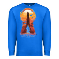 True Royal Retro Animation  Novel Art Characters Poster Premium Sweatshirt - maiPhamDesign