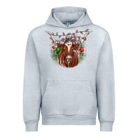 Heather Grey christmas  texas longhorn Urban Hoodie - JahusDesignShop