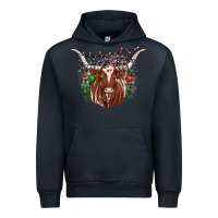Navy christmas  texas longhorn Urban Hoodie - JahusDesignShop