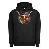 Pigment Black christmas  texas longhorn Urban Hoodie - JahusDesignShop