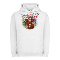 Pigment Lunar Rock christmas  texas longhorn Urban Hoodie - JahusDesignShop