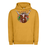Pigment Peanut Butter christmas  texas longhorn Urban Hoodie - JahusDesignShop