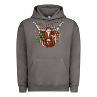 Pigment Tornado christmas  texas longhorn Urban Hoodie - JahusDesignShop