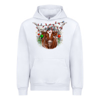 White christmas  texas longhorn Urban Hoodie - JahusDesignShop