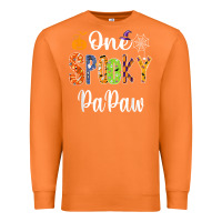 Carrot grandpa family halloween matching shirts, one spooky papaw t shirt Premium Sweatshirt - maiPhamDesign