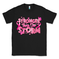Black stronger than the storm breast cancer Classic Tee - RanaPortraitStore