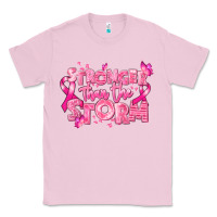 Bubblegum Pink stronger than the storm breast cancer Classic Tee - RanaPortraitStore