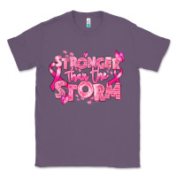 Lavender stronger than the storm breast cancer Classic Tee - RanaPortraitStore